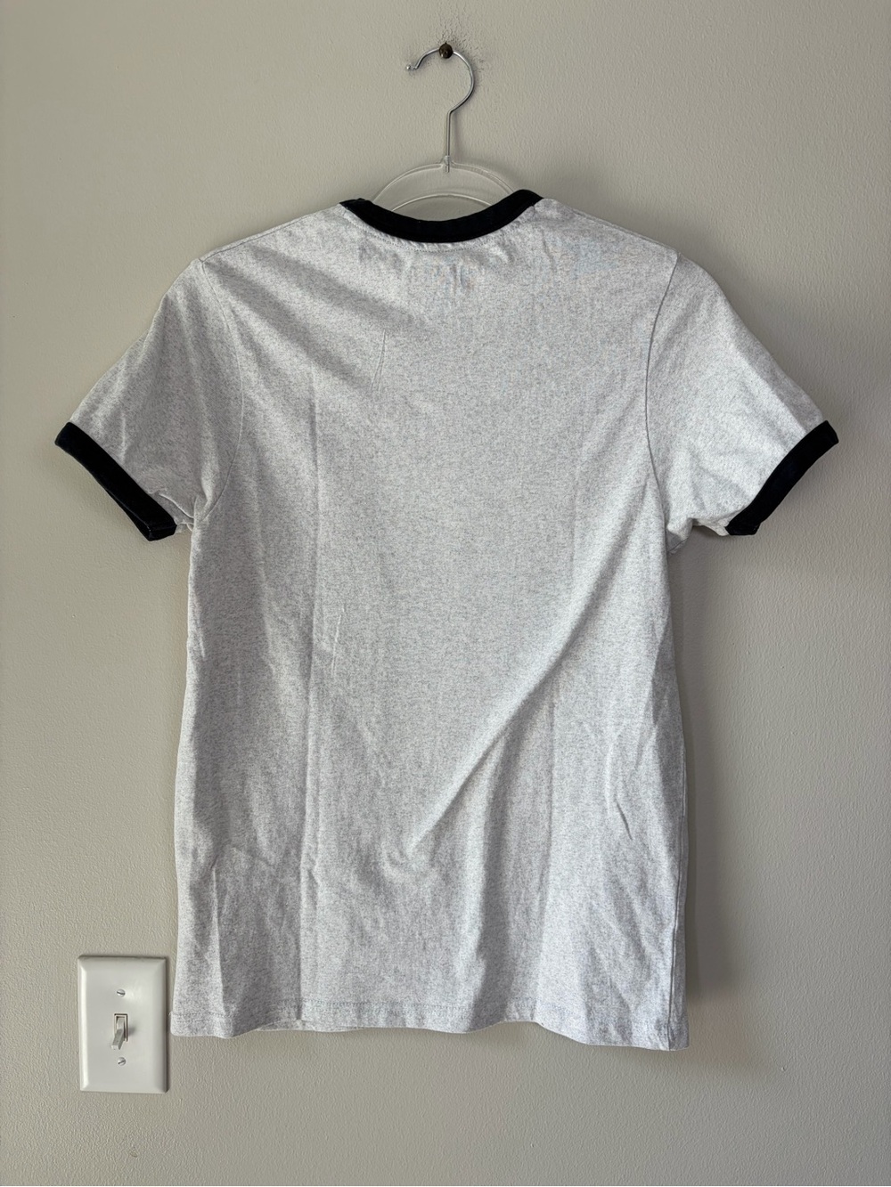 Belmont University Vintage Inspired Bear Ringer Tee in Navy and Heather Gray - Picture 2 of 9